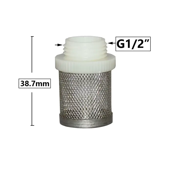 Filtre de tuyau de protection de pompe à eau, d'argile goutte à goutte, agriculture industrielle, ou