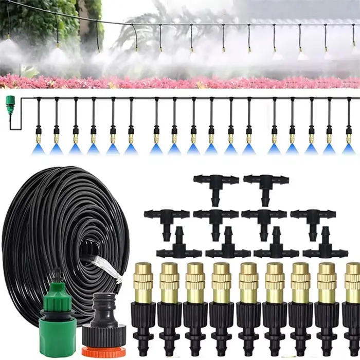 Système d'arrosage automatique par pulvérisation atomisante 5-20M pour l'irrigation agricole et le refroidissement