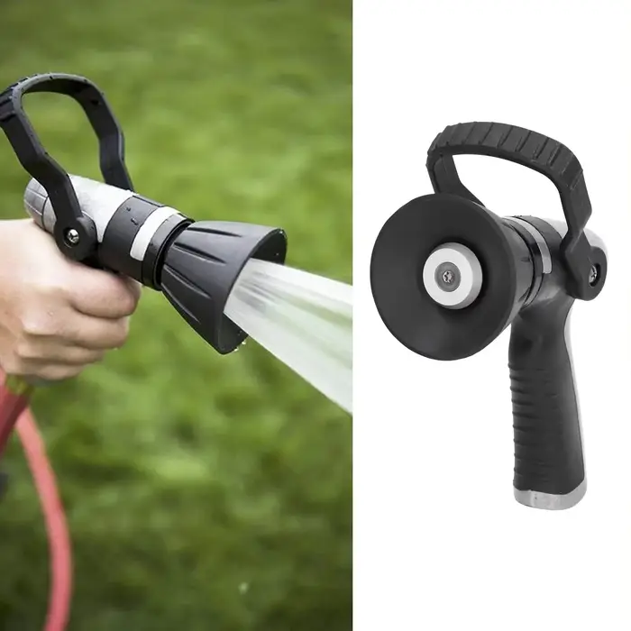 Buse pour tuyau d'arrosage haute pression - 360 ° Pulvérisateur ergonomique réglable avec grande poignée pour jardin