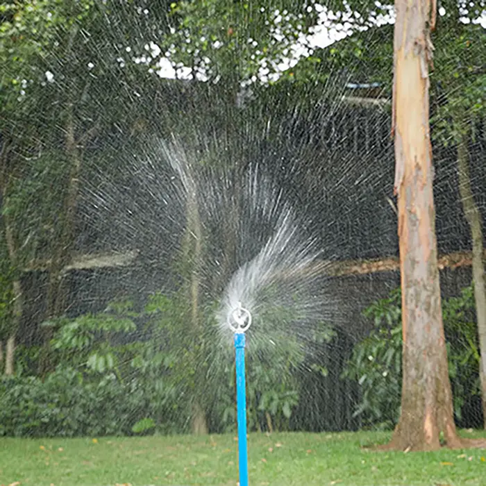 Arroseur d'irrigation à tête papillon en métal Zinc, 1/2 pouces, rotatif à 360 degrés, robuste, pour