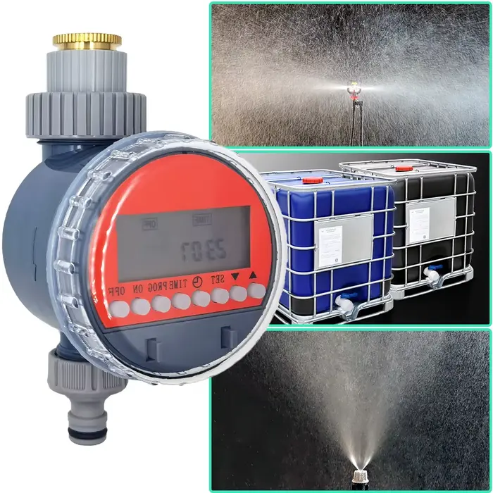 WUJIE robinet à tournant sphérique minuterie d'irrigation automatique LCD arrosage électronique rése