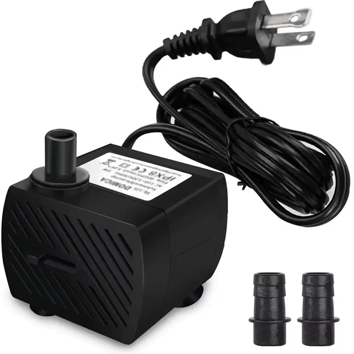 Pompe à eau Submersible 3/5/10/15/25W EU220v US110V, pour jardins aquatiques et systèmes hydroponiqu
