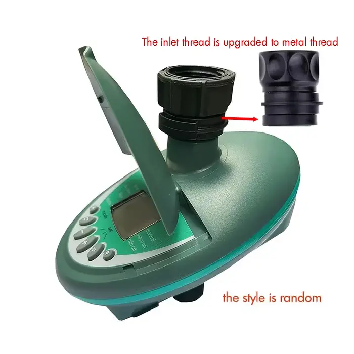 Minuterie d'irrigation de jardin avec écran LCD pour programmation hebdomadaire et quotidienne arrosage plantes en pot de serre arroseurs automatiques occasionnels et cadeaux jardiniers