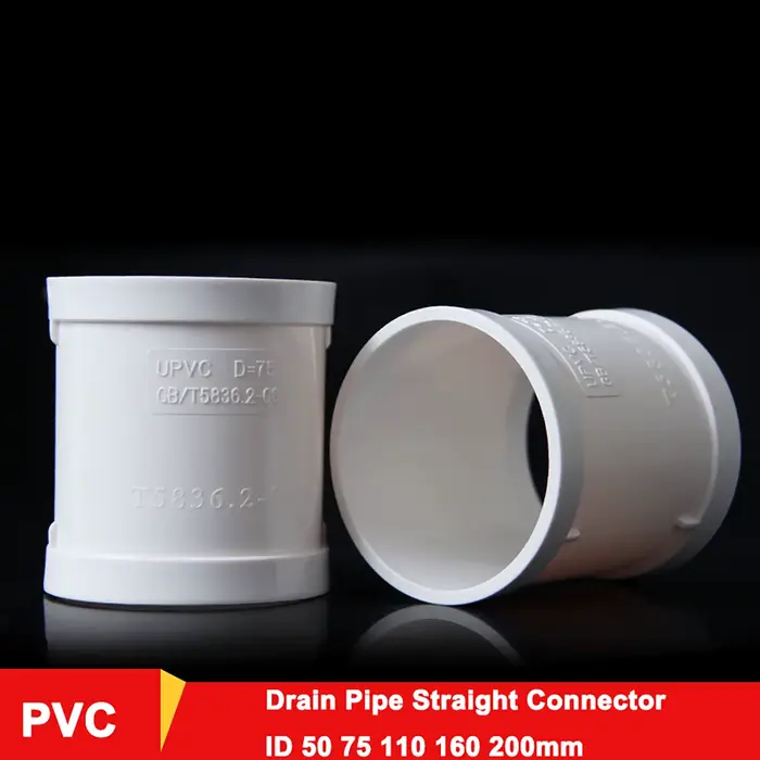 Adaptateur de tuyau de vidange de joint de réparation rapide, connecteurs de tube, PVC, maison, exté