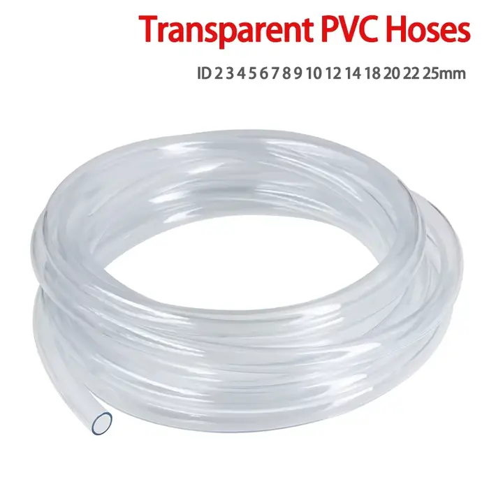 Tuyau en PVC transparent pour irrigation jardin drainage pompes conditionnement aquarium 20cm 45cm DE 12xID 7mm DE 15xID 13mm DE 22xID 18mm DE 28xID 20mm DE 35xID 25mm DE 38xID 30mm DE 6xID 2mm DE 7xID 5mm DE 8xID 2mm DE 20xID 16mm DE 3,2x1,6mm DE 3,5x1,8mm