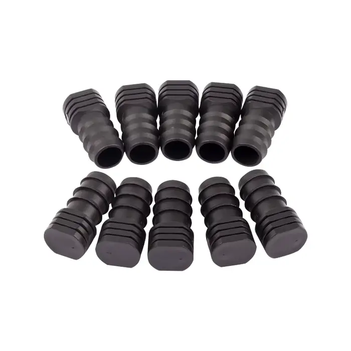 10 pièces tuyau d'arrosage 16mm 20mm 25mm bouchon extrémité tuyau joint d'eau en plastique tuyau fer