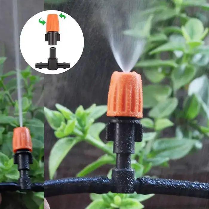 Kit d'irrigation de buses de brouillard 5M-20M, système d'arrosage automatique pour plantes de brumi