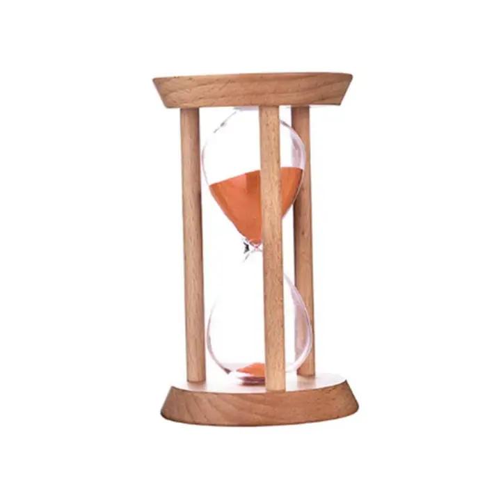 Sablier en bois à connexion stable
