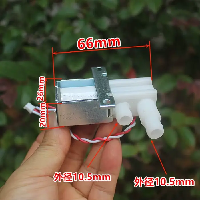 AM0860GW DC 5V petite Micro vanne d'eau à 2 voies électrovanne contrôle normalement fermé interrupteur d'arrosage