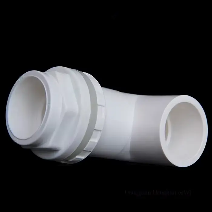 Aquarium PVC 90 °   Adaptateur coudé à filetage mâle femelle 20/25/32mm pour tuyau de débordement de