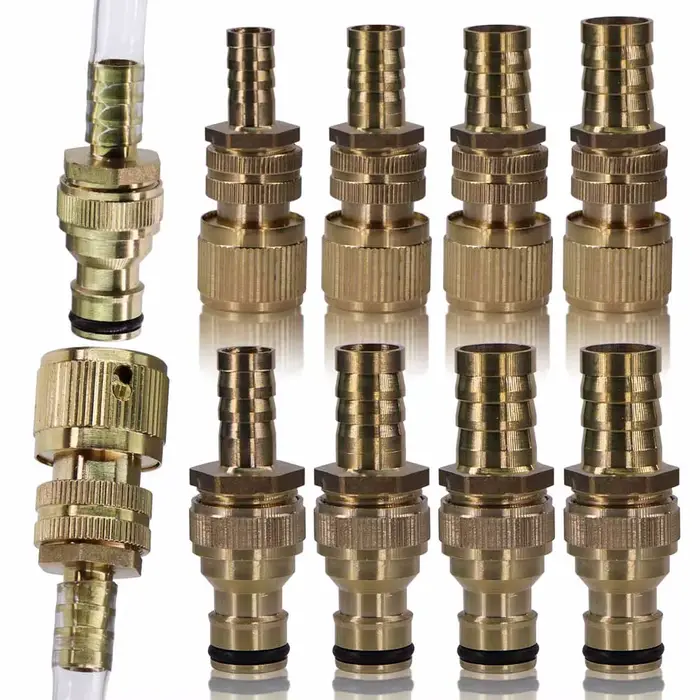 Adaptateur de tuyau en laiton avec connecteur rapide