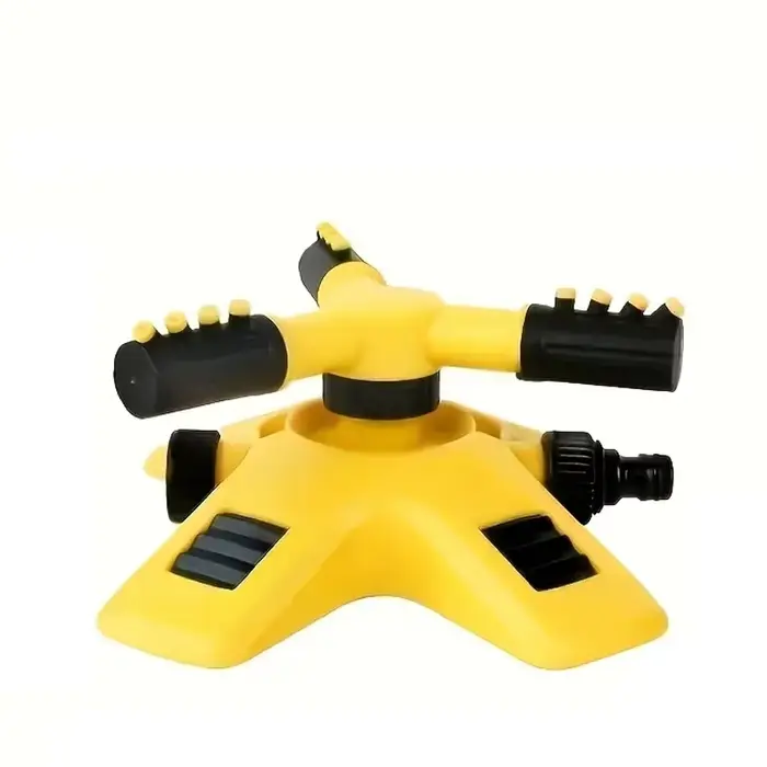 Améliorez votre jardin avec ce 360 °   Arroseur plastique rotatif – Parfait pour l'irrigation et l'a