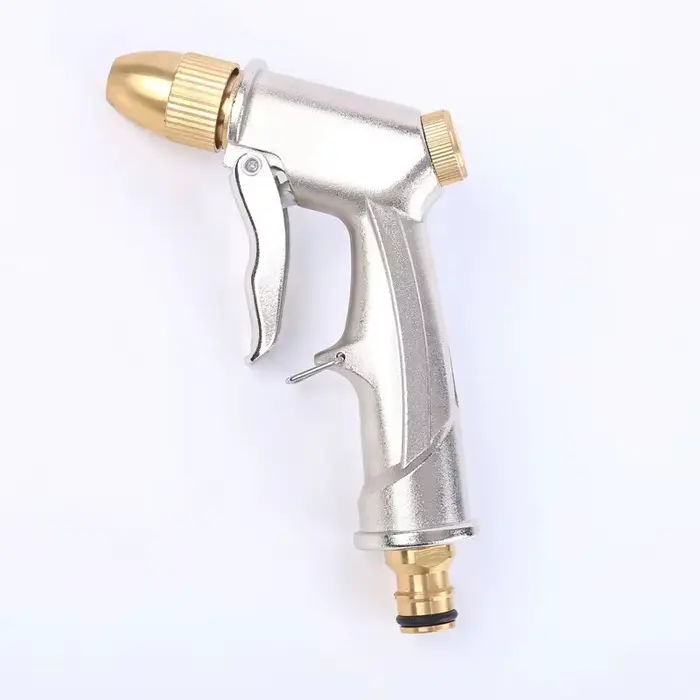 Pistolet de lavage haute pression réglable pour tuyau d'arrosage, idéal pour le nettoyage de voiture