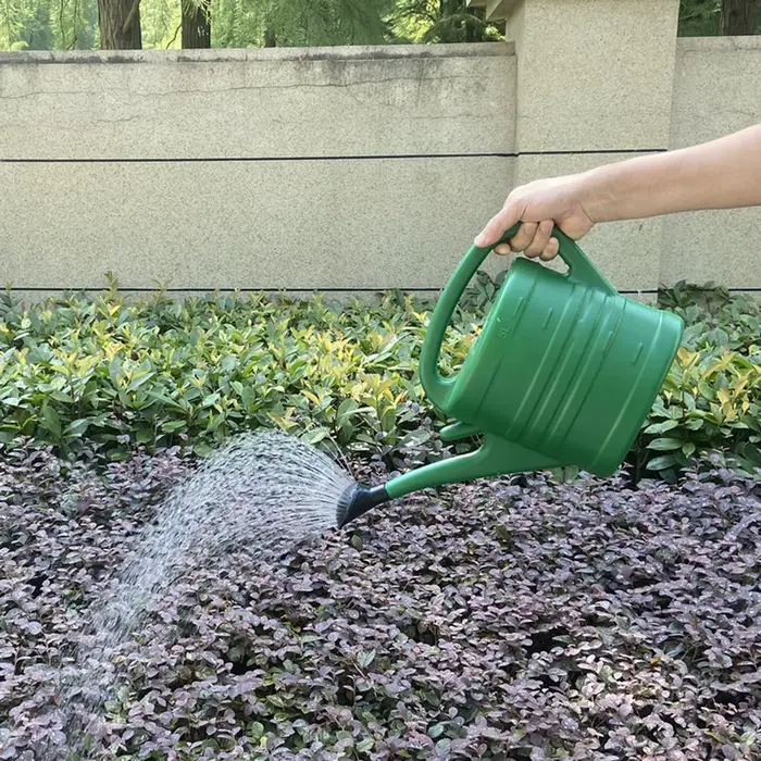 Arrosoir de jardin avec longue poignée à bouche