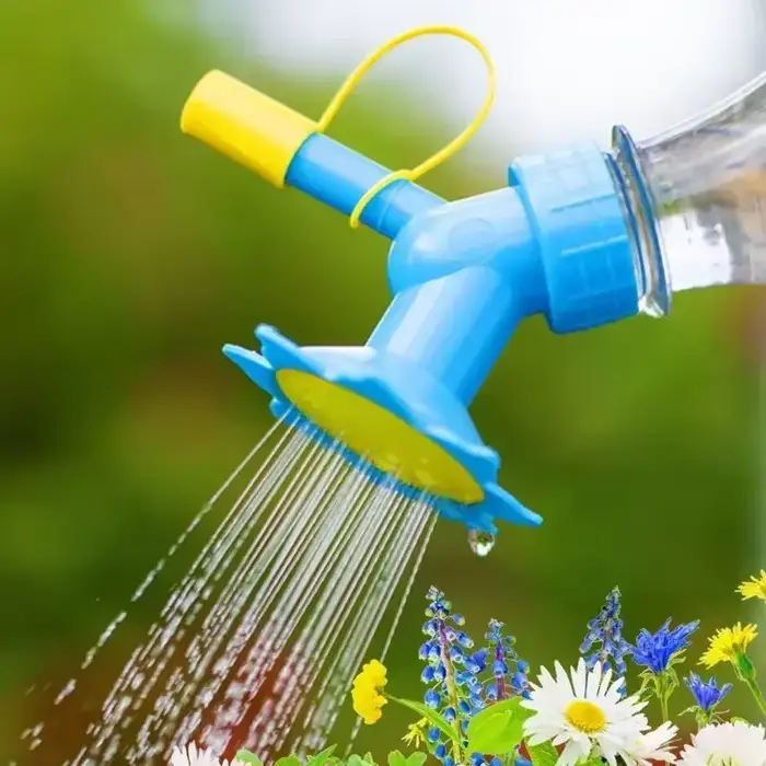 Buse d'arrosage de jardin, abreuvoirs de fleurs, bouteille, arrosoirs, outil facile, arroseur de jar