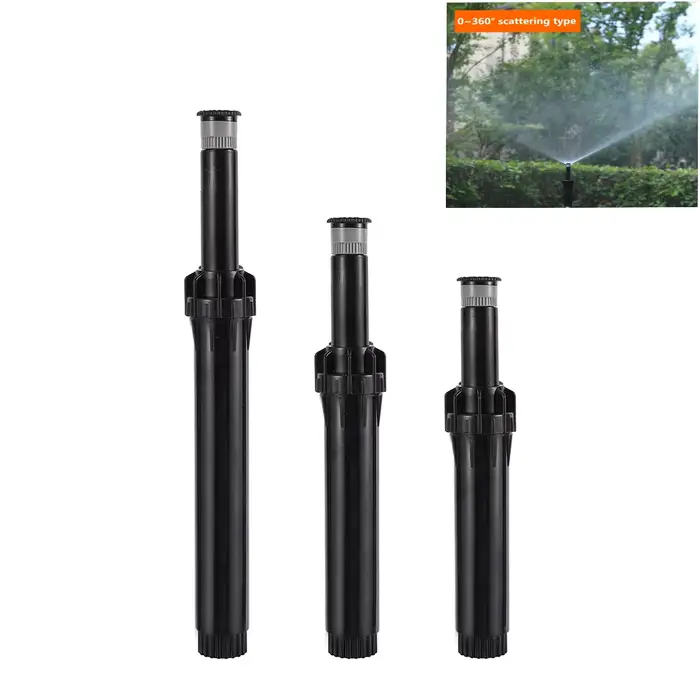 Arroseur pop-up enterré à filetage femelle 1/2" 360 °   Dispositif d'irrigation de ceinture verte de