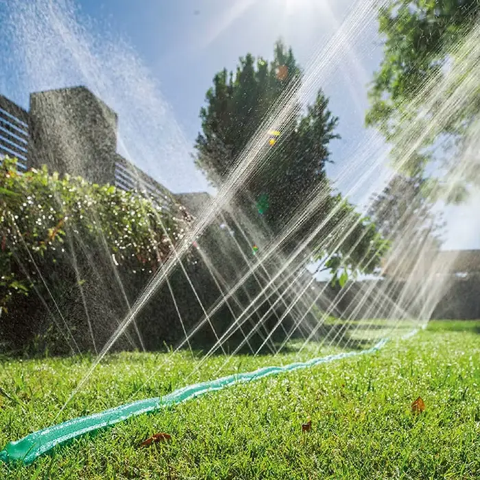 Tuyau de pulvérisation fin avec tuyau d'infiltration de pelouse de jardin, Irrigation de pelouse de 