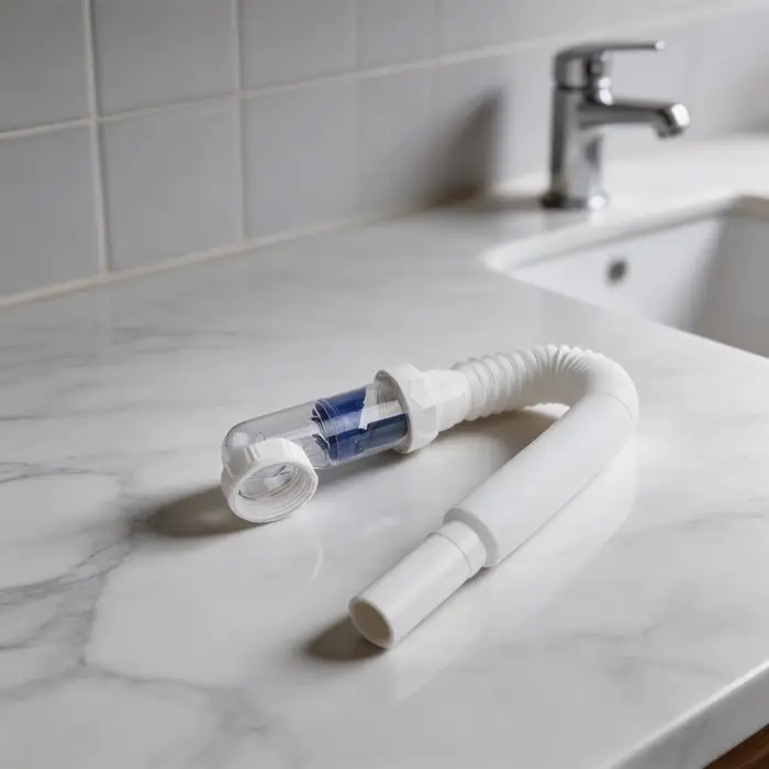 Tuyau de siphon d'évier G1-1/2 pouce