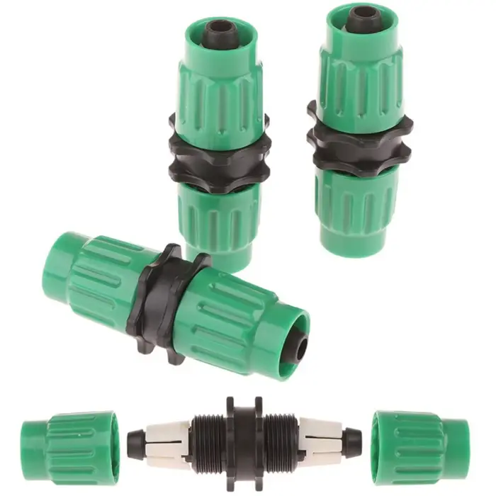 Tuyau de Jardin Extensible Vert, 1 Pièce, Pièces de Réparation, Connecteurs Femelles et Mâles, à Can