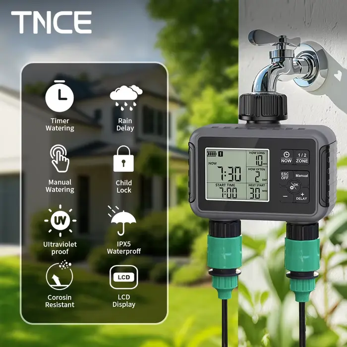 TNCE 1/2 – programmateur d'irrigation automatique