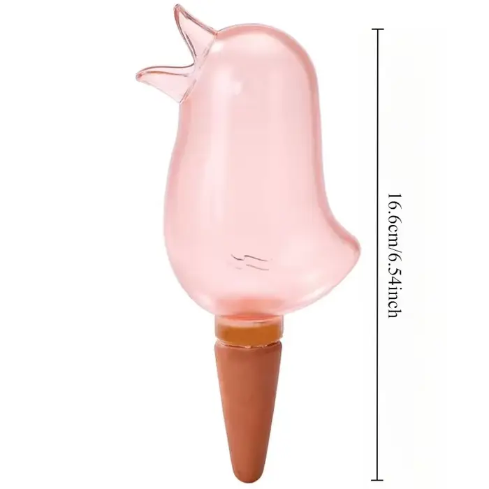 1 pièce Outil d'arrosage automatique en PVC en forme d'oiseau