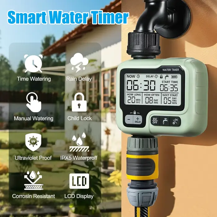Minuterie d'arrosage Programmable