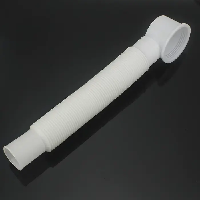 1pc télescopique en plastique baignoire salle de douche baril vers le bas tuyau tuyau de vidange