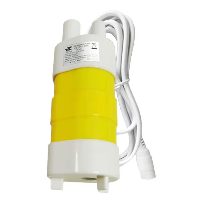 Pompe à haute pression 5m/16,4 pieds 15W DC 12V, pompe submersible à haut débit, moteur sans balais,