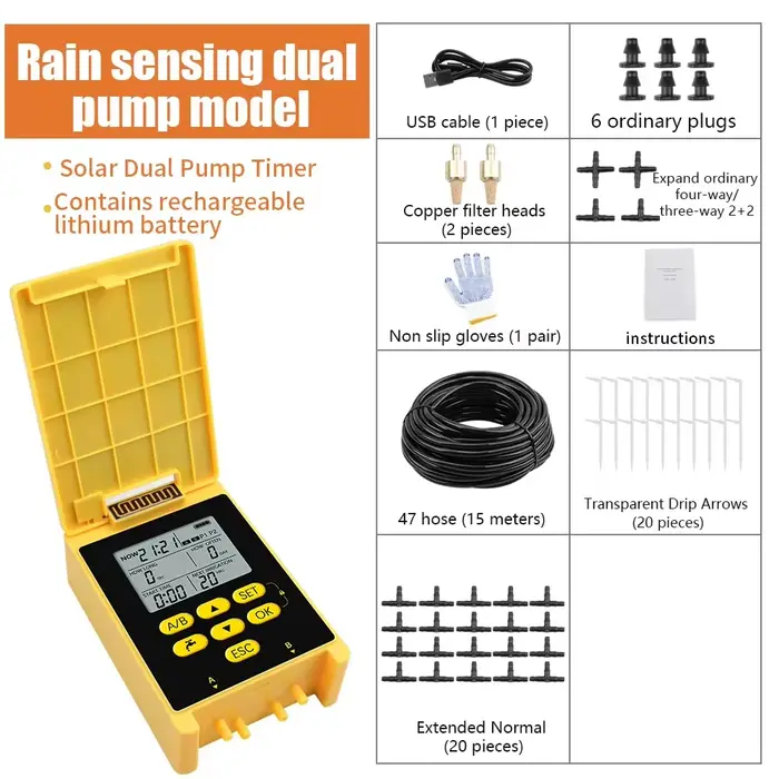 New Solar Intelligent Irrigation Kit 5V 2A