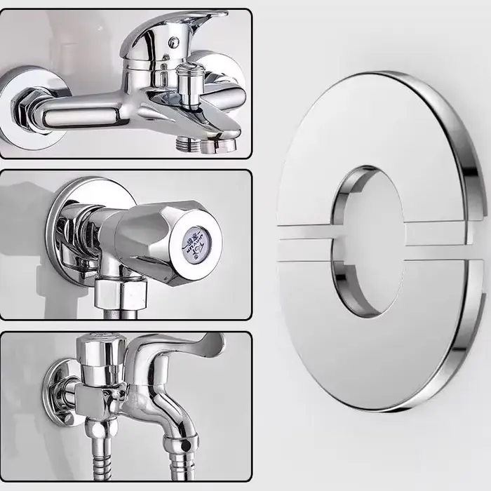 Couvercle de robinet décoratif en acier inoxydable moderne et simple à offrir pour moderniser la cuisine et ses accessoires