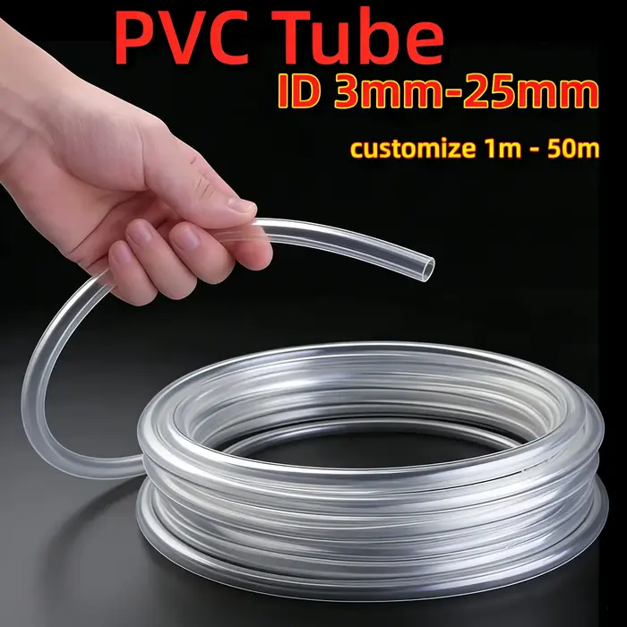 Tuyau PVC transparent pour eau