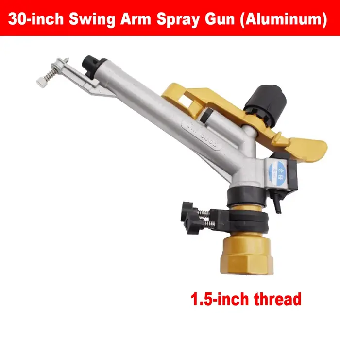 360 °   Pistolet de pulvérisation à bras oscillant rotatif, arroseur d'horticulture, idéal pour les 
