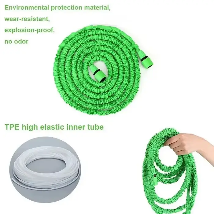 Tuyau d'arrosage extensible magique pour jardin domestique