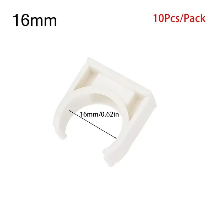 Connecteur de serrage de tuyau en PVC, d'argile de jardin, aquarium, poisson précieux, adaptateur d'