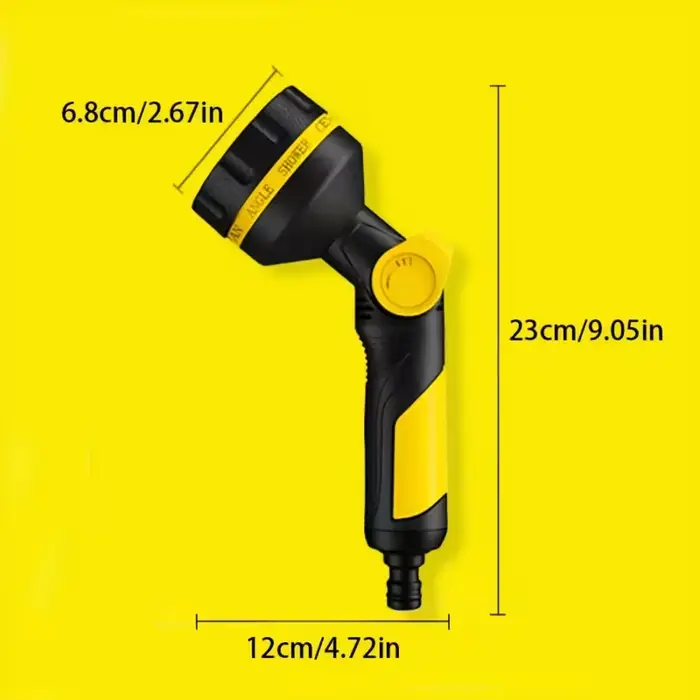 Buse de tuyau d'arrosage haute pression multi-usages pour le lavage de voiture/arrosage/nettoyage de Patio