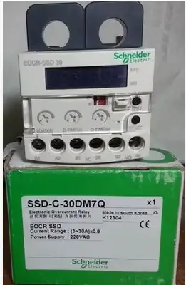 Relais de surintensité électronique EOCR-SSD 05 220V/380V/110V, protection moteur