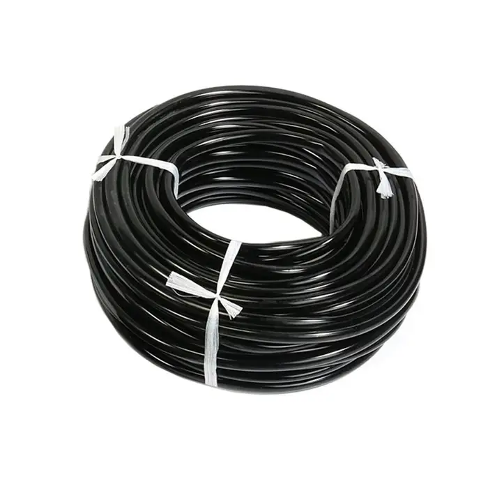 Tuyau d'eau de jardinage de 200M, tuyau d'irrigation goutte-à-goutte agricole de 4mm, tuyau d'arrosa