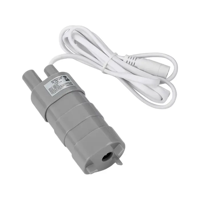 Pompe à eau submersible 12V DC 17W, débit élevé, hauteur de refoulement 5M, faible bruit, 600L/H, mi