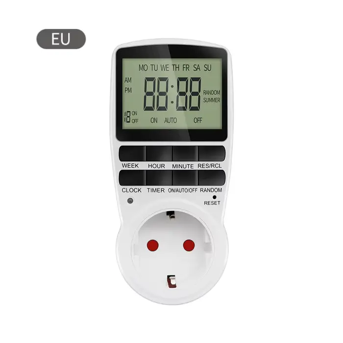 Minuterie numérique interrupteur ue Programmable prise de synchronisation électronique US UK FR AU p